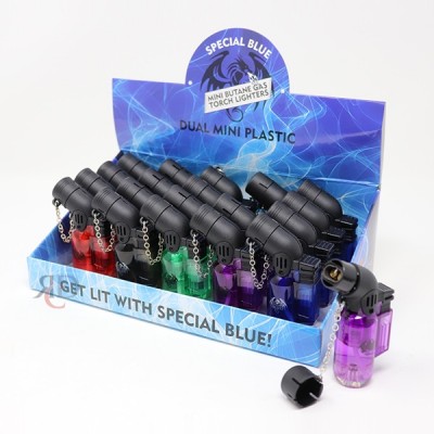 SPECIAL BLUE DUAL MINI PLASTIC LT116 20CT/ DISPLAY
